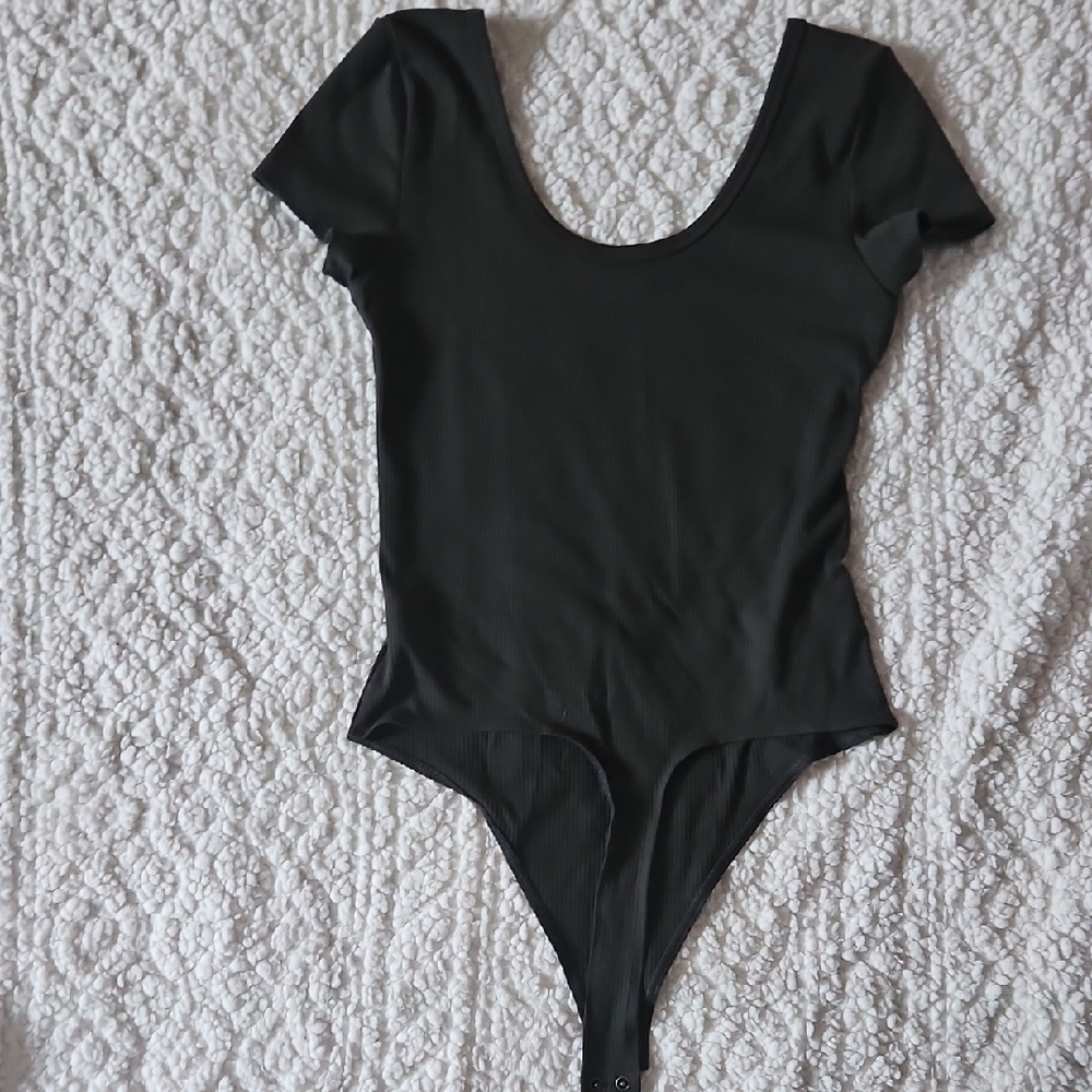 American Eagle Outfitters Pink and Black Bodysuits One Pieces - Picture 5 of 5